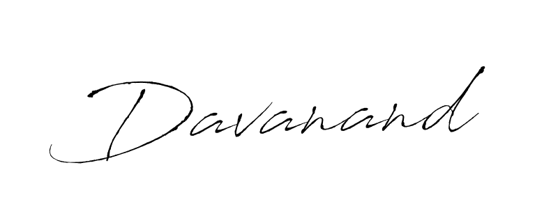 The best way (Antro_Vectra) to make a short signature is to pick only two or three words in your name. The name Davanand include a total of six letters. For converting this name. Davanand signature style 6 images and pictures png