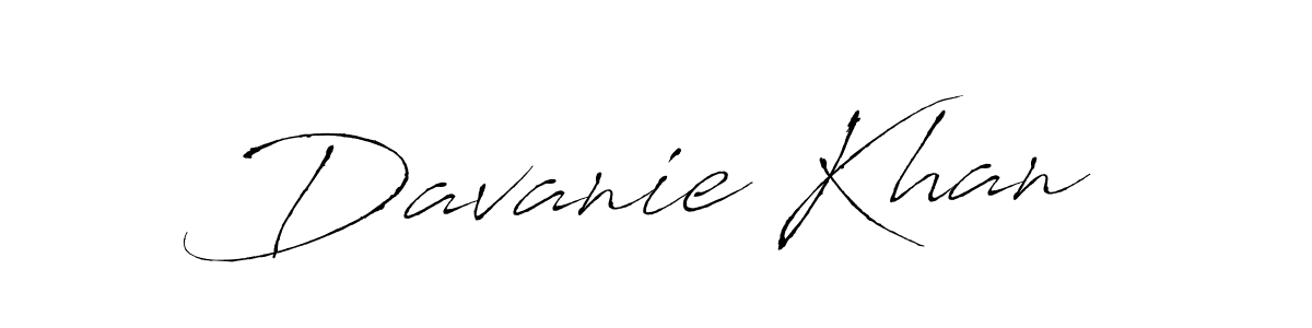 How to make Davanie Khan signature? Antro_Vectra is a professional autograph style. Create handwritten signature for Davanie Khan name. Davanie Khan signature style 6 images and pictures png