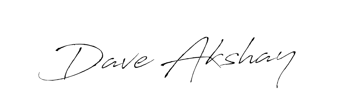 Make a beautiful signature design for name Dave Akshay. With this signature (Antro_Vectra) style, you can create a handwritten signature for free. Dave Akshay signature style 6 images and pictures png