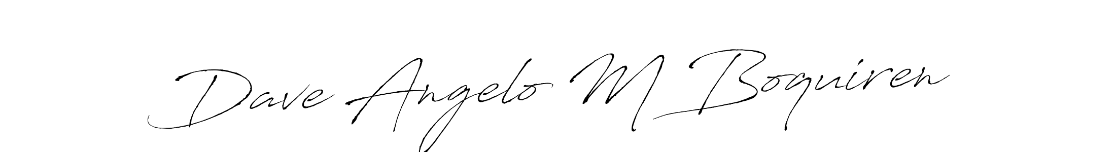 Also You can easily find your signature by using the search form. We will create Dave Angelo M Boquiren name handwritten signature images for you free of cost using Antro_Vectra sign style. Dave Angelo M Boquiren signature style 6 images and pictures png