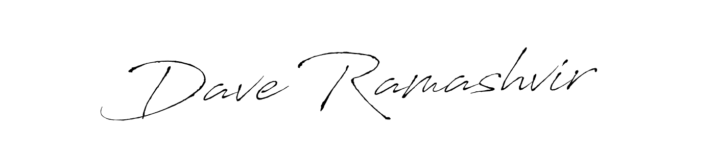 Dave Ramashvir stylish signature style. Best Handwritten Sign (Antro_Vectra) for my name. Handwritten Signature Collection Ideas for my name Dave Ramashvir. Dave Ramashvir signature style 6 images and pictures png