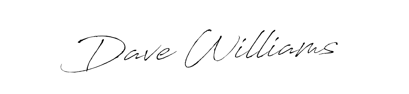 It looks lik you need a new signature style for name Dave Williams. Design unique handwritten (Antro_Vectra) signature with our free signature maker in just a few clicks. Dave Williams signature style 6 images and pictures png