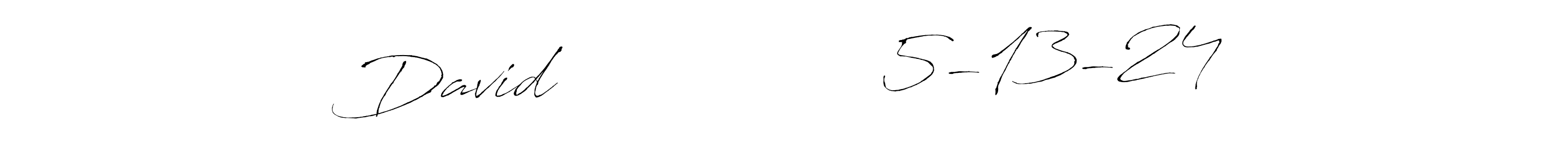 Create a beautiful signature design for name David                 5-13-24. With this signature (Antro_Vectra) fonts, you can make a handwritten signature for free. David                 5-13-24 signature style 6 images and pictures png