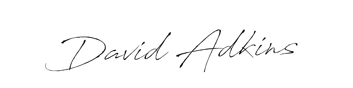 Make a beautiful signature design for name David Adkins. With this signature (Antro_Vectra) style, you can create a handwritten signature for free. David Adkins signature style 6 images and pictures png