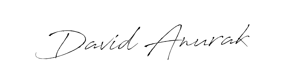 Also we have David Anurak name is the best signature style. Create professional handwritten signature collection using Antro_Vectra autograph style. David Anurak signature style 6 images and pictures png