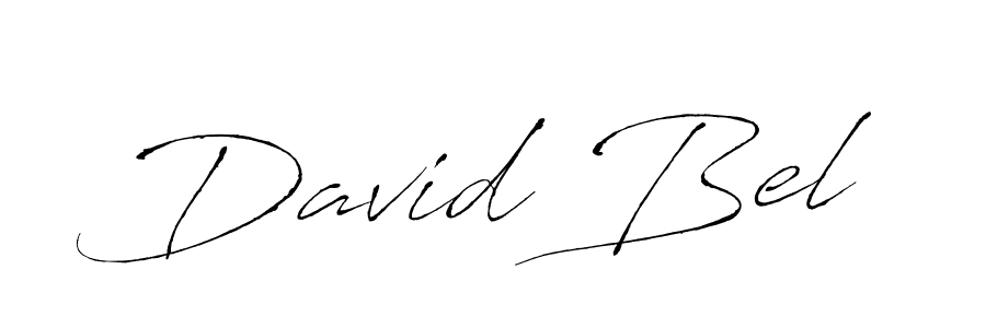 Use a signature maker to create a handwritten signature online. With this signature software, you can design (Antro_Vectra) your own signature for name David Bel. David Bel signature style 6 images and pictures png