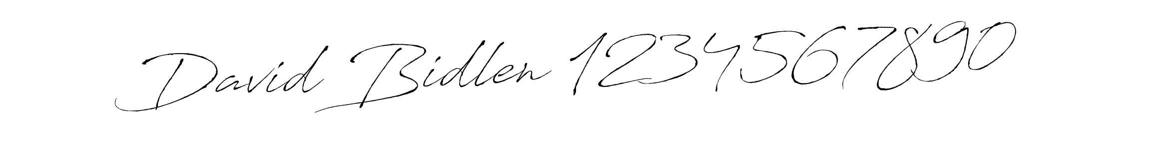 Design your own signature with our free online signature maker. With this signature software, you can create a handwritten (Antro_Vectra) signature for name David Bidlen 1234567890. David Bidlen 1234567890 signature style 6 images and pictures png