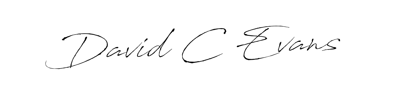 Design your own signature with our free online signature maker. With this signature software, you can create a handwritten (Antro_Vectra) signature for name David C Evans. David C Evans signature style 6 images and pictures png