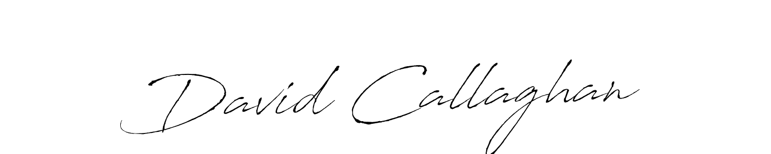 Make a beautiful signature design for name David Callaghan. With this signature (Antro_Vectra) style, you can create a handwritten signature for free. David Callaghan signature style 6 images and pictures png