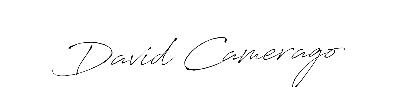 Design your own signature with our free online signature maker. With this signature software, you can create a handwritten (Antro_Vectra) signature for name David Camerago. David Camerago signature style 6 images and pictures png