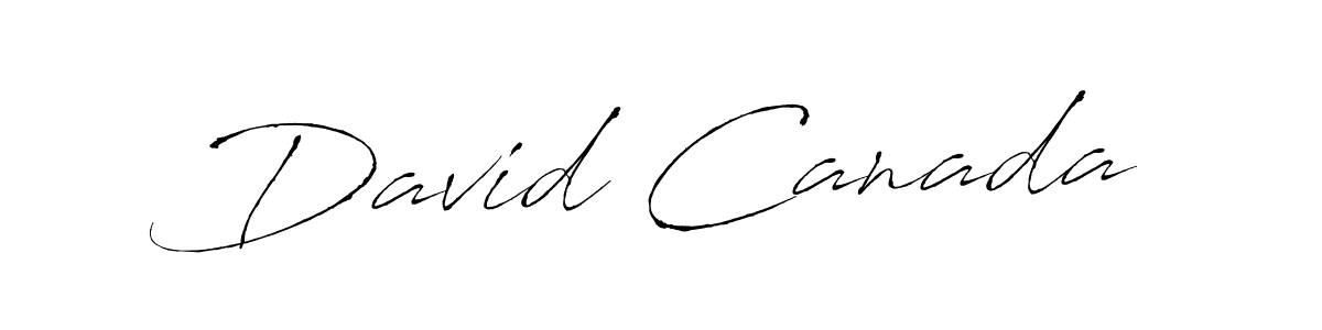 David Canada stylish signature style. Best Handwritten Sign (Antro_Vectra) for my name. Handwritten Signature Collection Ideas for my name David Canada. David Canada signature style 6 images and pictures png