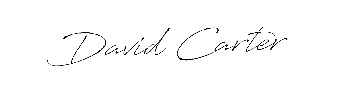 You should practise on your own different ways (Antro_Vectra) to write your name (David Carter) in signature. don't let someone else do it for you. David Carter signature style 6 images and pictures png