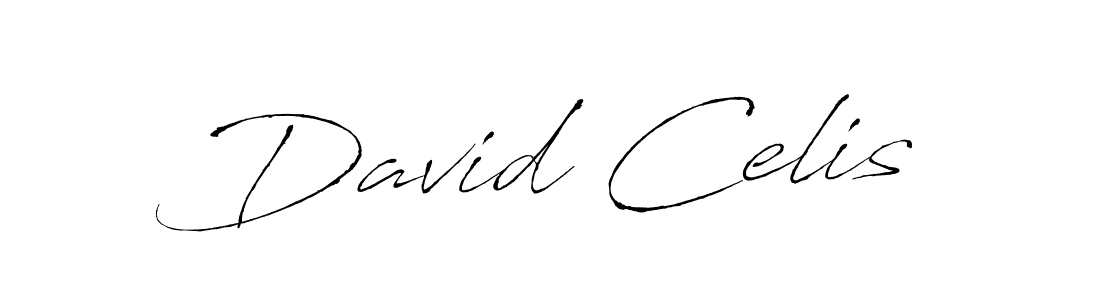 Use a signature maker to create a handwritten signature online. With this signature software, you can design (Antro_Vectra) your own signature for name David Celis. David Celis signature style 6 images and pictures png