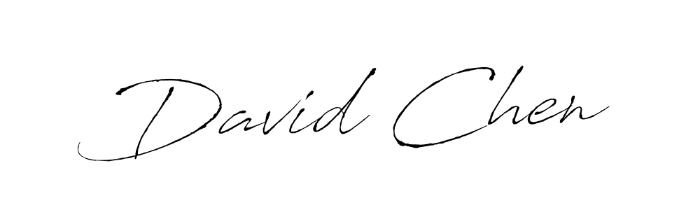 You should practise on your own different ways (Antro_Vectra) to write your name (David Chen) in signature. don't let someone else do it for you. David Chen signature style 6 images and pictures png