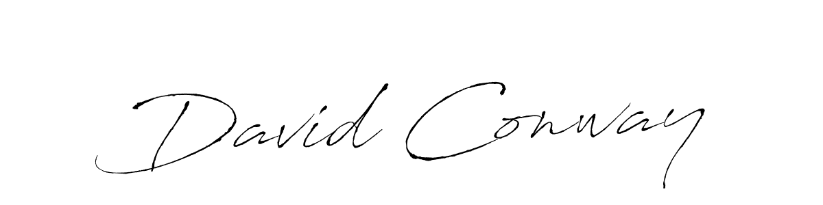 Use a signature maker to create a handwritten signature online. With this signature software, you can design (Antro_Vectra) your own signature for name David Conway. David Conway signature style 6 images and pictures png