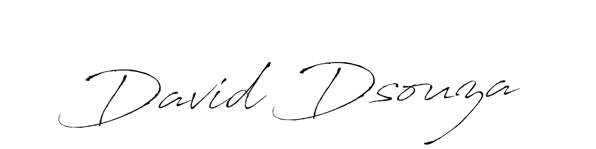 Design your own signature with our free online signature maker. With this signature software, you can create a handwritten (Antro_Vectra) signature for name David Dsouza. David Dsouza signature style 6 images and pictures png