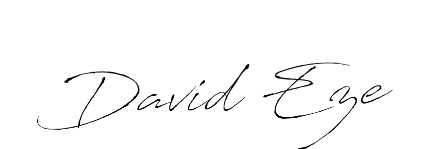 How to make David Eze name signature. Use Antro_Vectra style for creating short signs online. This is the latest handwritten sign. David Eze signature style 6 images and pictures png