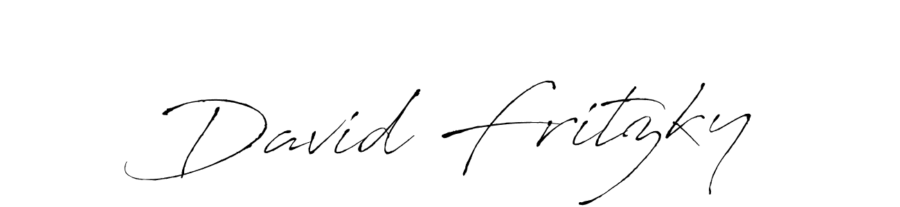 Make a beautiful signature design for name David Fritzky. With this signature (Antro_Vectra) style, you can create a handwritten signature for free. David Fritzky signature style 6 images and pictures png