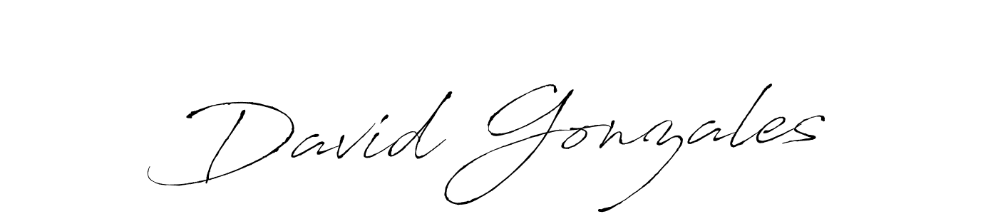 How to make David Gonzales name signature. Use Antro_Vectra style for creating short signs online. This is the latest handwritten sign. David Gonzales signature style 6 images and pictures png