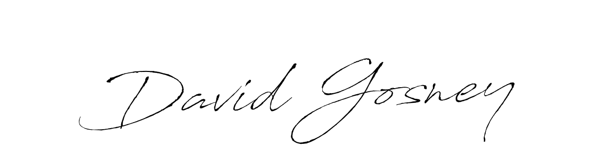 Design your own signature with our free online signature maker. With this signature software, you can create a handwritten (Antro_Vectra) signature for name David Gosney. David Gosney signature style 6 images and pictures png