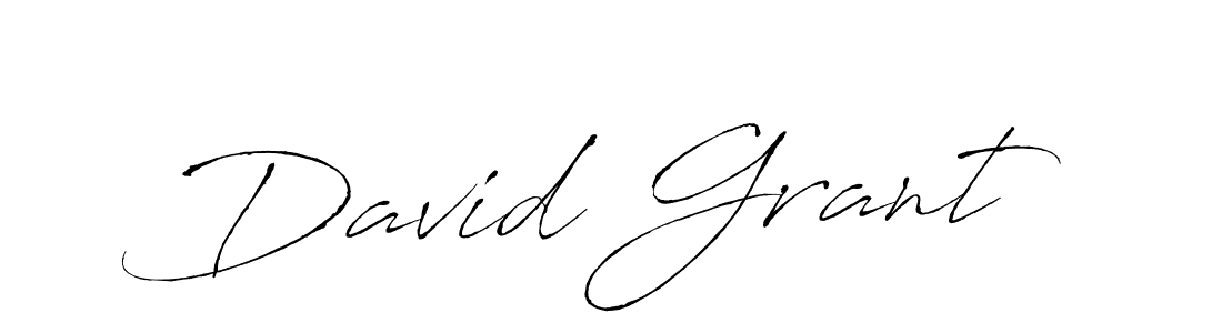 Design your own signature with our free online signature maker. With this signature software, you can create a handwritten (Antro_Vectra) signature for name David Grant. David Grant signature style 6 images and pictures png