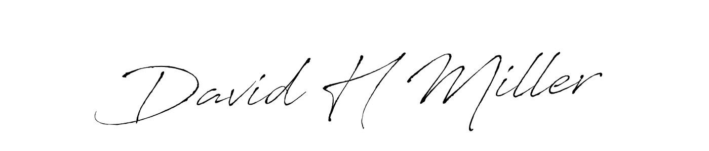 Make a short David H Miller signature style. Manage your documents anywhere anytime using Antro_Vectra. Create and add eSignatures, submit forms, share and send files easily. David H Miller signature style 6 images and pictures png