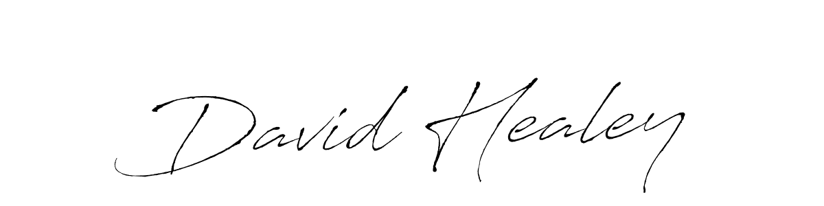 Make a beautiful signature design for name David Healey. With this signature (Antro_Vectra) style, you can create a handwritten signature for free. David Healey signature style 6 images and pictures png