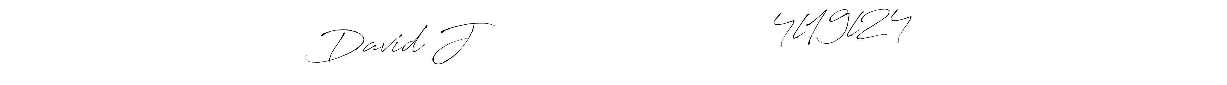 David J                             4l19l24 stylish signature style. Best Handwritten Sign (Antro_Vectra) for my name. Handwritten Signature Collection Ideas for my name David J                             4l19l24. David J                             4l19l24 signature style 6 images and pictures png