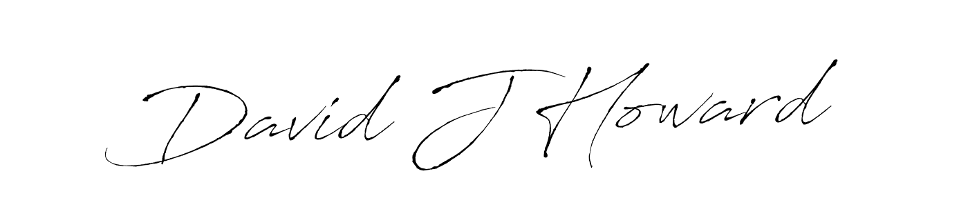 You should practise on your own different ways (Antro_Vectra) to write your name (David J Howard) in signature. don't let someone else do it for you. David J Howard signature style 6 images and pictures png