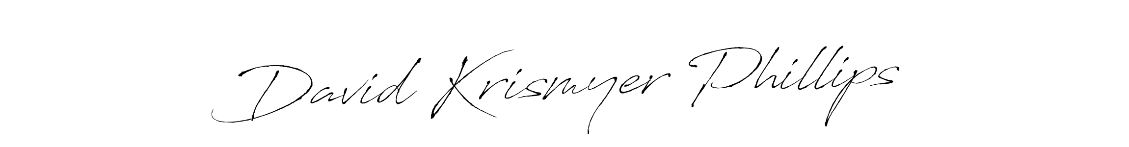 David Krismyer Phillips stylish signature style. Best Handwritten Sign (Antro_Vectra) for my name. Handwritten Signature Collection Ideas for my name David Krismyer Phillips. David Krismyer Phillips signature style 6 images and pictures png