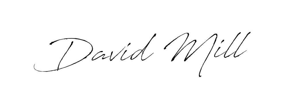 Similarly Antro_Vectra is the best handwritten signature design. Signature creator online .You can use it as an online autograph creator for name David Mill. David Mill signature style 6 images and pictures png