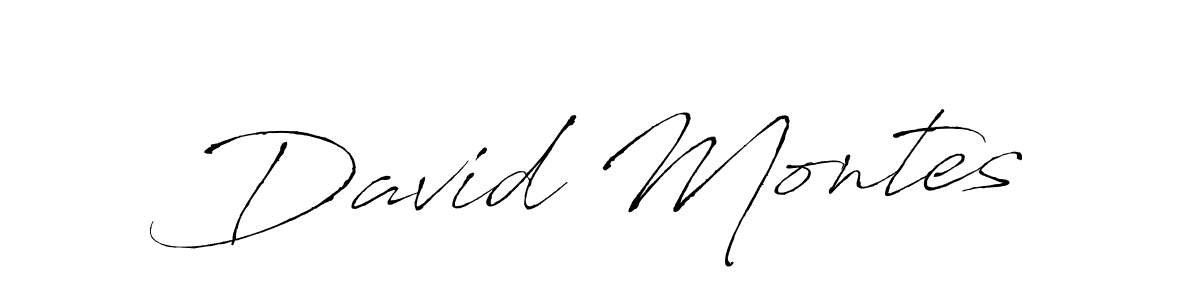 Also we have David Montes name is the best signature style. Create professional handwritten signature collection using Antro_Vectra autograph style. David Montes signature style 6 images and pictures png