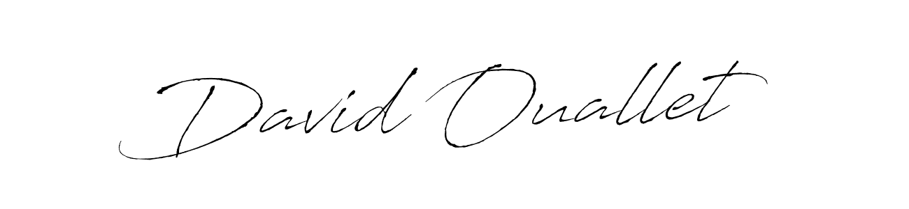 Also we have David Ouallet name is the best signature style. Create professional handwritten signature collection using Antro_Vectra autograph style. David Ouallet signature style 6 images and pictures png