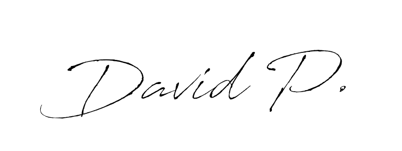 David P. stylish signature style. Best Handwritten Sign (Antro_Vectra) for my name. Handwritten Signature Collection Ideas for my name David P.. David P. signature style 6 images and pictures png