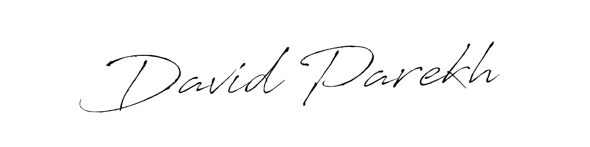 The best way (Antro_Vectra) to make a short signature is to pick only two or three words in your name. The name David Parekh include a total of six letters. For converting this name. David Parekh signature style 6 images and pictures png
