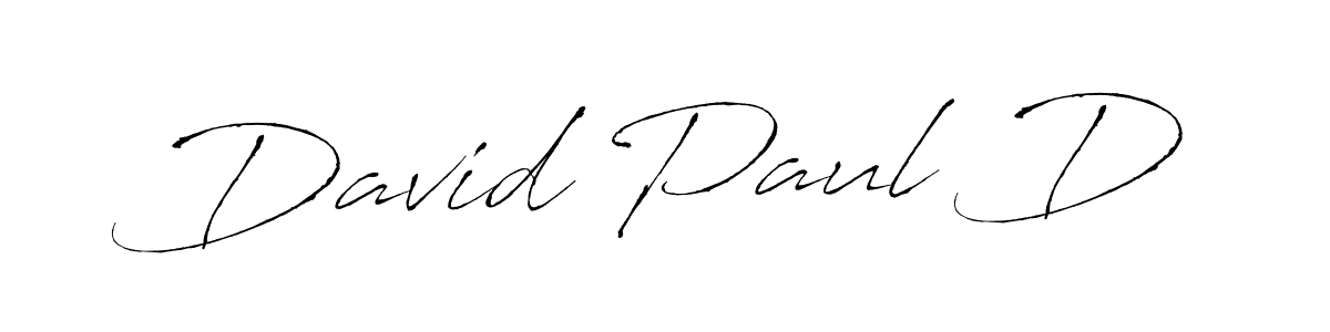 How to make David Paul D signature? Antro_Vectra is a professional autograph style. Create handwritten signature for David Paul D name. David Paul D signature style 6 images and pictures png