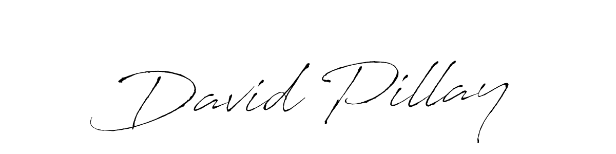 How to make David Pillay signature? Antro_Vectra is a professional autograph style. Create handwritten signature for David Pillay name. David Pillay signature style 6 images and pictures png