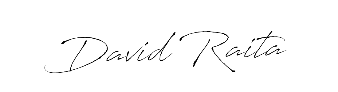 How to make David Raita name signature. Use Antro_Vectra style for creating short signs online. This is the latest handwritten sign. David Raita signature style 6 images and pictures png
