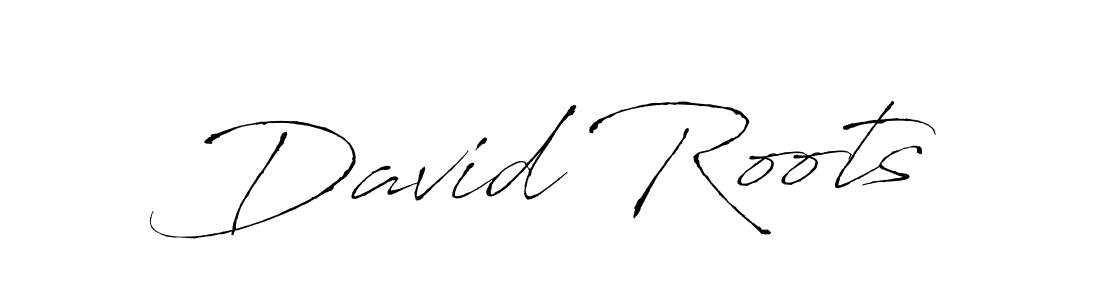 How to make David Roots signature? Antro_Vectra is a professional autograph style. Create handwritten signature for David Roots name. David Roots signature style 6 images and pictures png