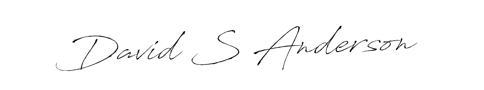 Use a signature maker to create a handwritten signature online. With this signature software, you can design (Antro_Vectra) your own signature for name David S Anderson. David S Anderson signature style 6 images and pictures png