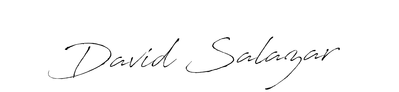 Also we have David Salazar name is the best signature style. Create professional handwritten signature collection using Antro_Vectra autograph style. David Salazar signature style 6 images and pictures png