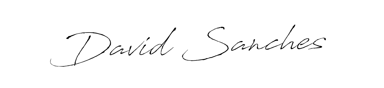 if you are searching for the best signature style for your name David Sanches. so please give up your signature search. here we have designed multiple signature styles  using Antro_Vectra. David Sanches signature style 6 images and pictures png