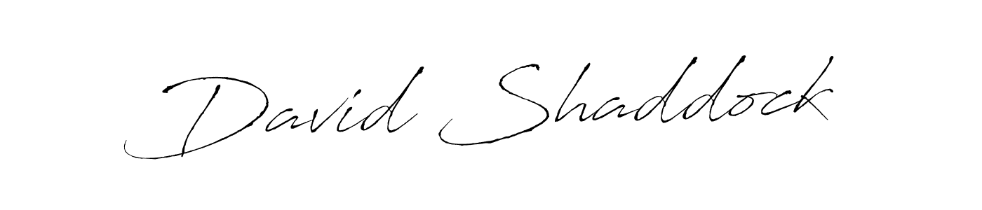 David Shaddock stylish signature style. Best Handwritten Sign (Antro_Vectra) for my name. Handwritten Signature Collection Ideas for my name David Shaddock. David Shaddock signature style 6 images and pictures png