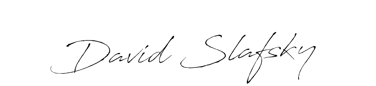 The best way (Antro_Vectra) to make a short signature is to pick only two or three words in your name. The name David Slafsky include a total of six letters. For converting this name. David Slafsky signature style 6 images and pictures png