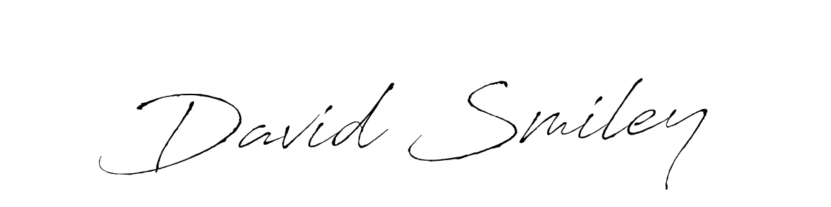 Create a beautiful signature design for name David Smiley. With this signature (Antro_Vectra) fonts, you can make a handwritten signature for free. David Smiley signature style 6 images and pictures png