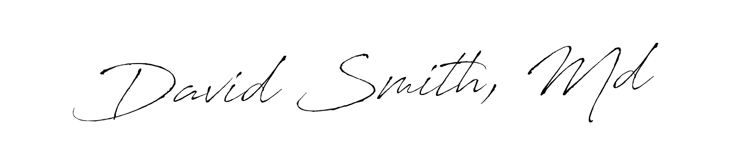 David Smith, Md stylish signature style. Best Handwritten Sign (Antro_Vectra) for my name. Handwritten Signature Collection Ideas for my name David Smith, Md. David Smith, Md signature style 6 images and pictures png
