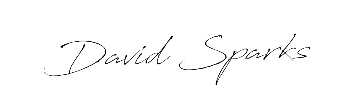 You should practise on your own different ways (Antro_Vectra) to write your name (David Sparks) in signature. don't let someone else do it for you. David Sparks signature style 6 images and pictures png