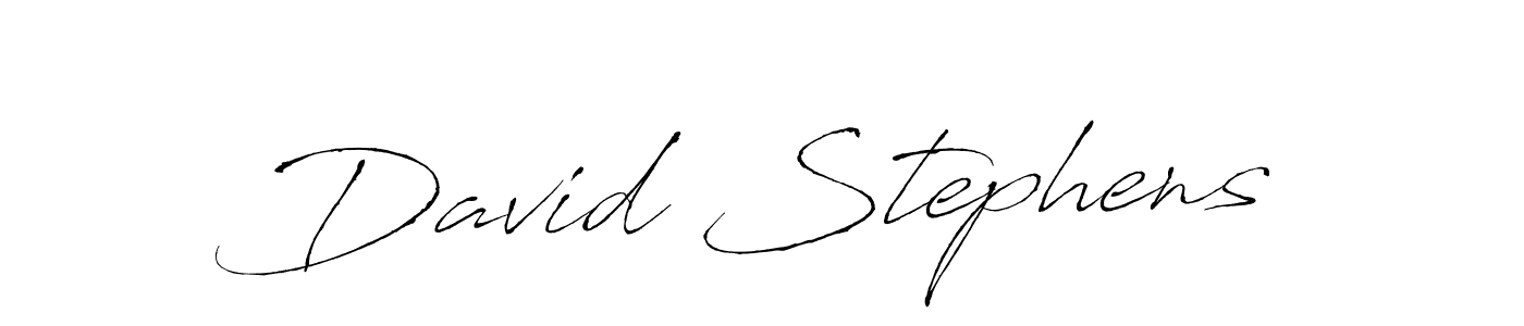 Design your own signature with our free online signature maker. With this signature software, you can create a handwritten (Antro_Vectra) signature for name David Stephens. David Stephens signature style 6 images and pictures png