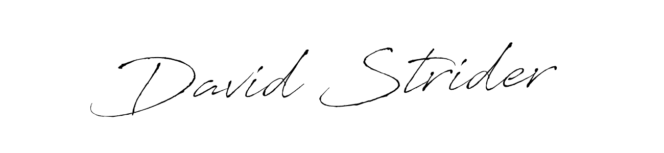 Make a beautiful signature design for name David Strider. With this signature (Antro_Vectra) style, you can create a handwritten signature for free. David Strider signature style 6 images and pictures png