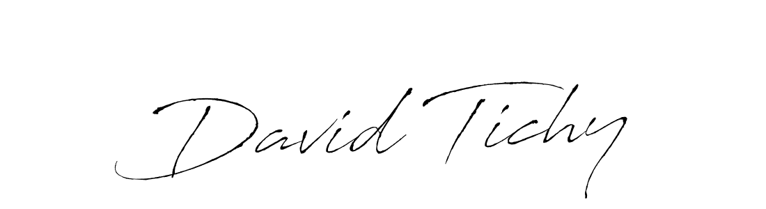 Also we have David Tichy name is the best signature style. Create professional handwritten signature collection using Antro_Vectra autograph style. David Tichy signature style 6 images and pictures png